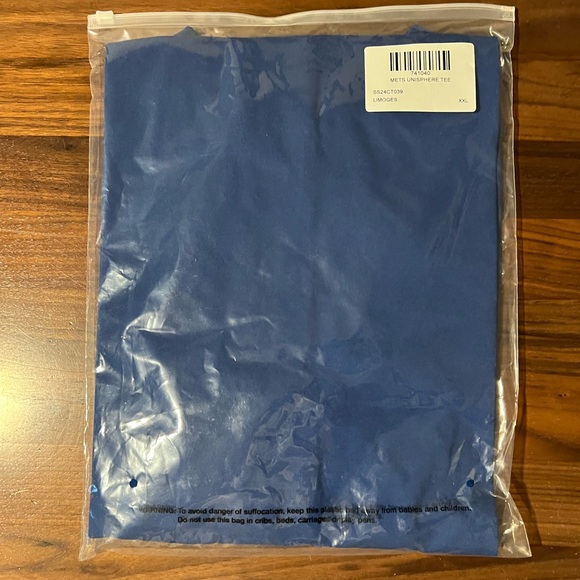 Aime Leon Dore ALD / New York Mets Unisphere Short-Sleeve Tee “Limoges” Size XXL - Picture 5 of 10